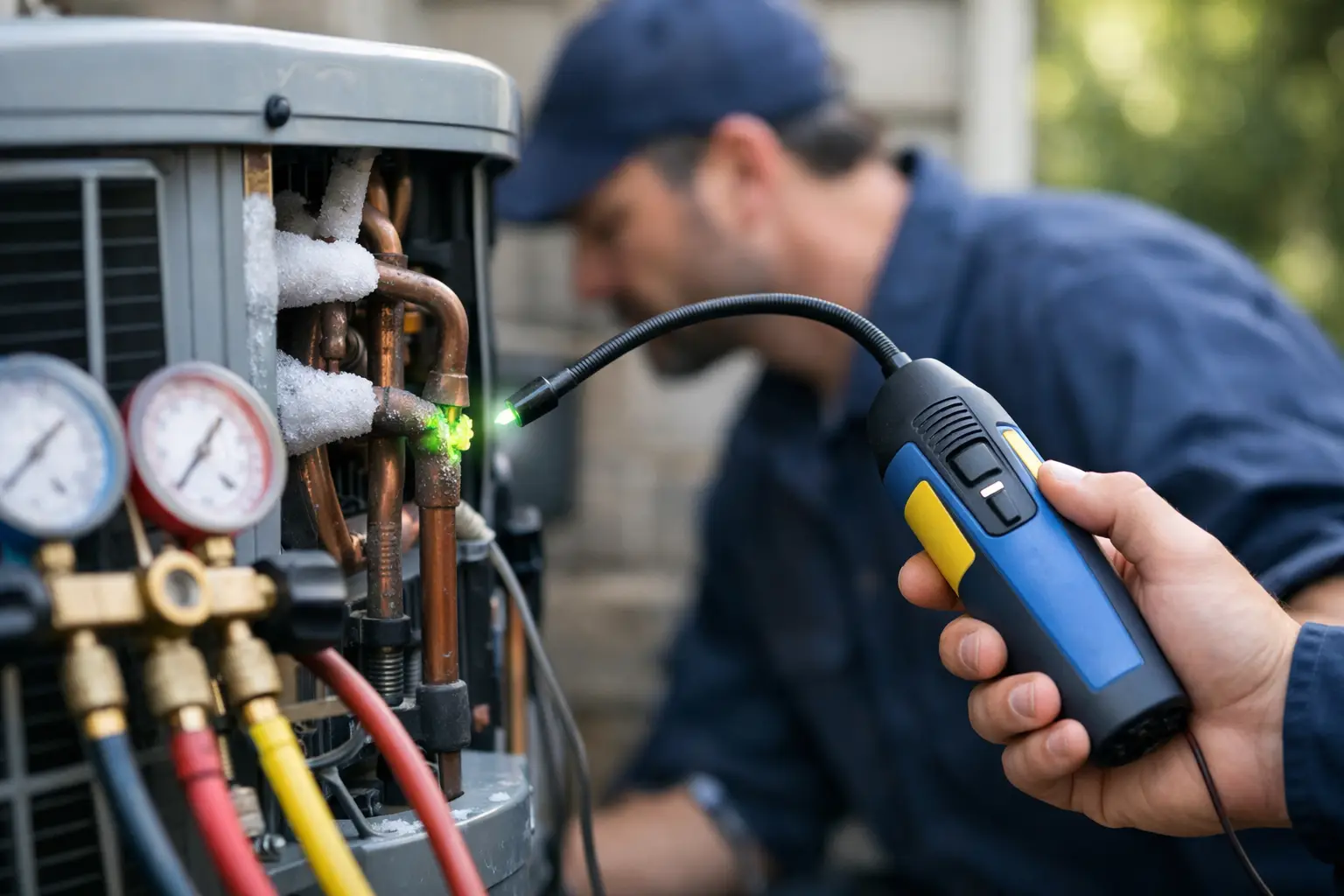 How to Spot Refrigerant Leaks in Your AC